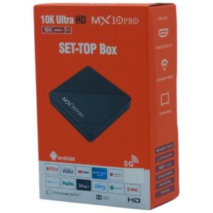 Stream Tv Mx 10 Pro Set Top 10k Ultra Hd